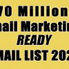 70 million email list