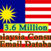 3.6 Malaysia {MY} Consumer Email Database